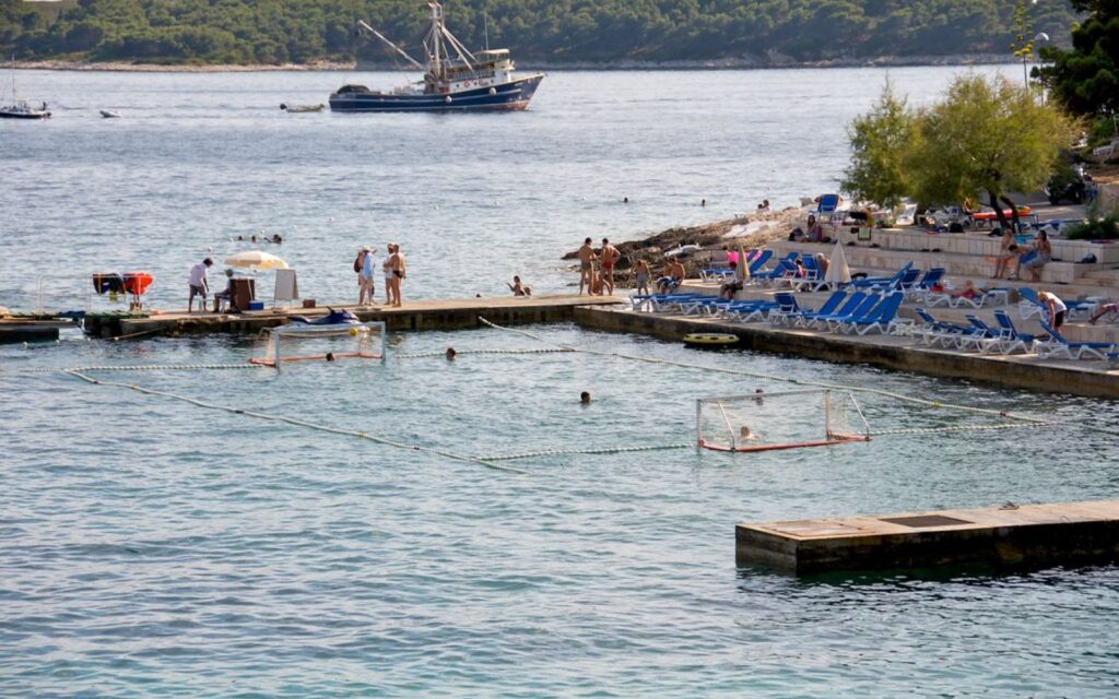 Private Beach Swimming